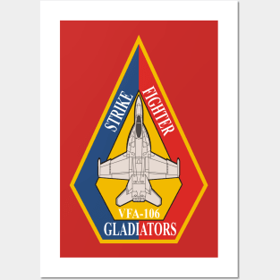 VFA-106 Gladiators - F/A-18 Posters and Art